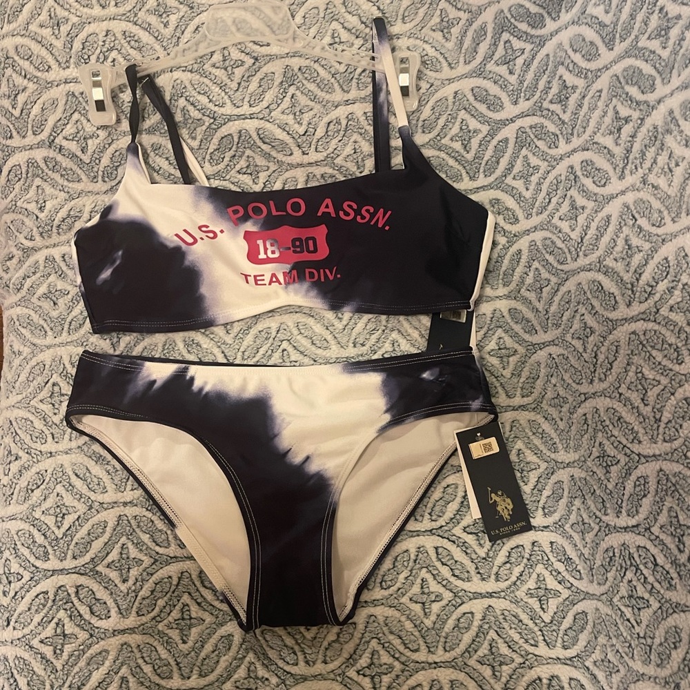 Cute polo bathing suite